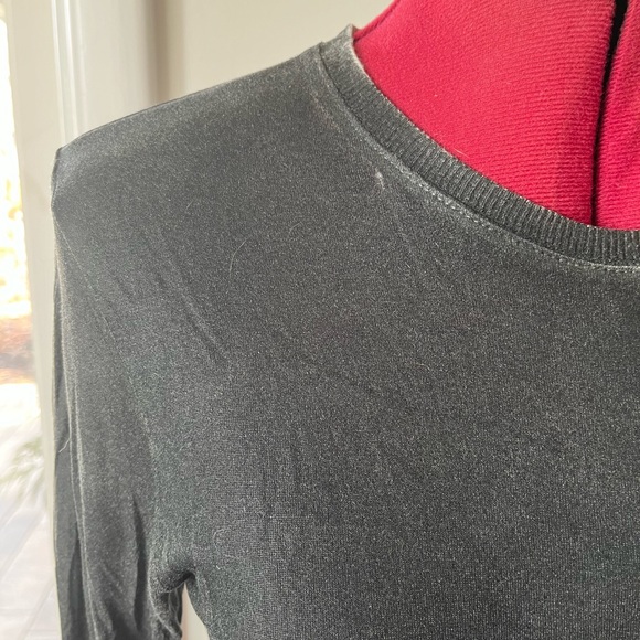 HELMUT LANG COATED LONG SLEEVE TEE - Picture 2 of 13